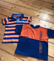 2 T-Shirts Gr 98/104 blau orange Hessen - Hadamar Vorschau