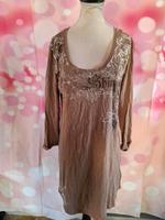 soccx shirtkleid braun beige Größe m Sachsen - Borna Vorschau