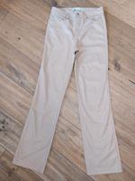 Zara Leder Hose 36 NEU !  S Beige Creme  hell braun Imitat Baden-Württemberg - Filderstadt Vorschau