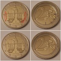 2€ Fehlprägung Deutschland " Sachsen " 2016 (F) Nordrhein-Westfalen - Hamm Vorschau