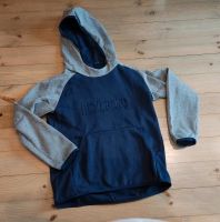 Kapuzenpullover Hoodie Decathlon blau Gr 140 3D Druck Hessen - Lützelbach Vorschau