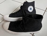 Converse Chucks hoch schwarz Gr 42 Lunarlon wie neu Niedersachsen - Cadenberge Vorschau