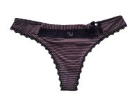 Lise Charmel String Gestreift Schwarz / Braun Gr: 42 Hessen - Wetzlar Vorschau