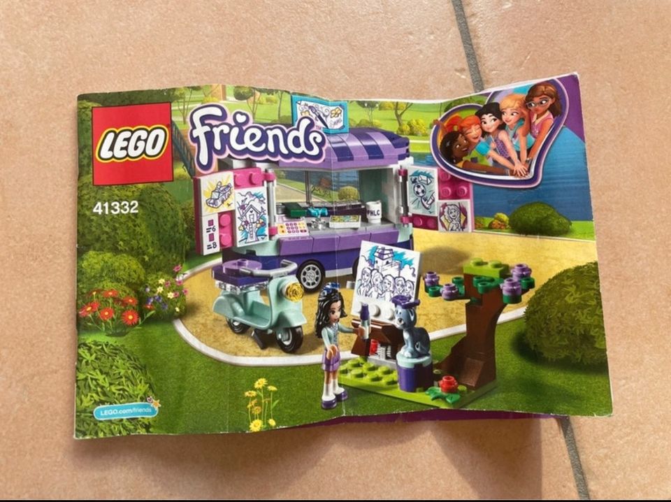 Lego Friends Emmas rollender Kunstkiosk in Raesfeld