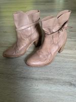 Damen Stiefeletten Paul Barritt Leder Absatz Taupe Beige Gr. 39 Niedersachsen - Schiffdorf Vorschau