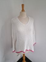 NEU - toller Sommerpullover Made in Italy 38-42 weiß/pink Nordrhein-Westfalen - Heinsberg Vorschau