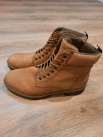 Tamaris Damen Leder Boots Stiefeletten Gr. 41 Rheinland-Pfalz - Monzingen Vorschau