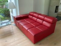 Longchair Sofa Recamiere aus rotem Dickleder Herzogtum Lauenburg - Wohltorf Vorschau