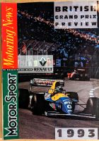 MotorSport Motoring News 1993 Essen - Essen-Borbeck Vorschau
