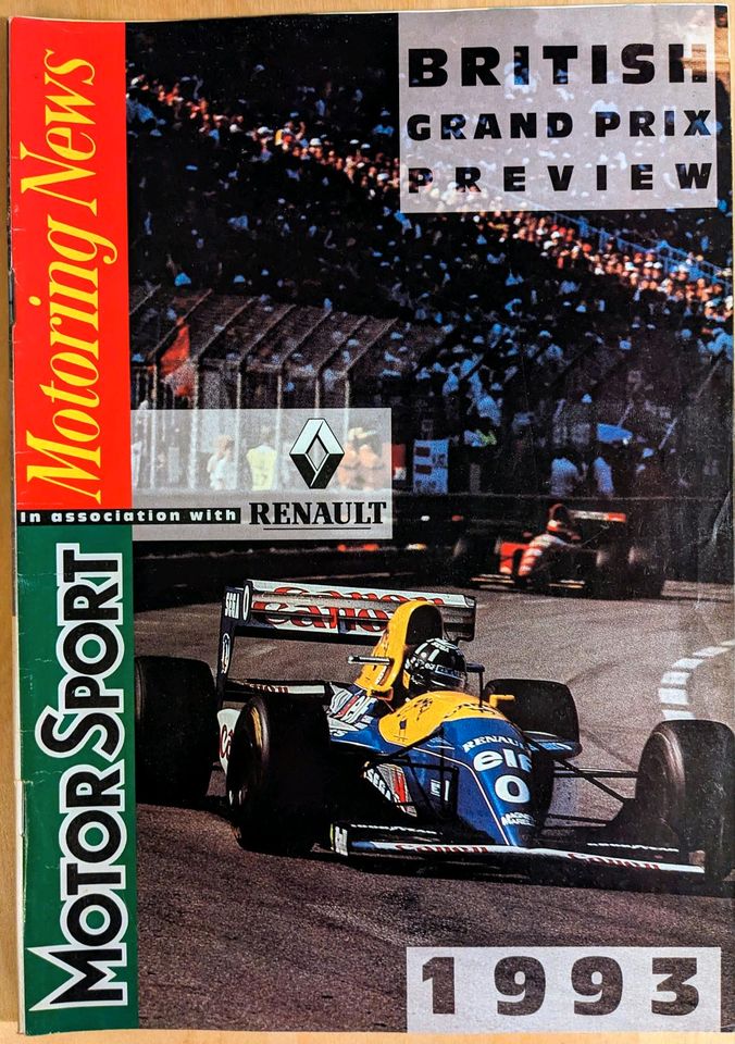 MotorSport Motoring News 1993 in Essen