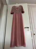 Maya Brautjungfernkleid / Kleid Hochzeit rosé mit Pailletten Frankfurt am Main - Eschersheim Vorschau