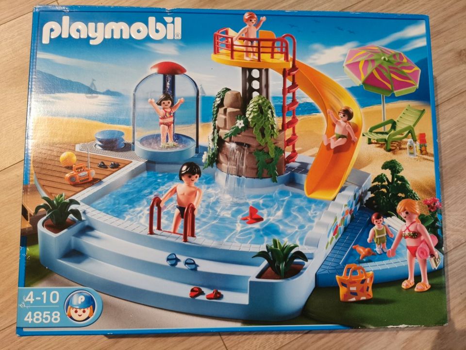 Playmobil (4858) Badespaß, Pool mit Rutsche in Bad Honnef