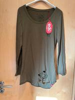 EDC by Esprit Shirt Longshirt Oliv Löcher zipfelig L Neu Nordrhein-Westfalen - Minden Vorschau