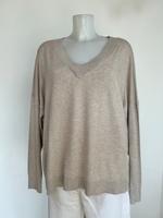 Comma Pullover Feinstrick Gr. M beige V-Ausschnitt Viskose Bayern - Greifenberg Ammersee Vorschau