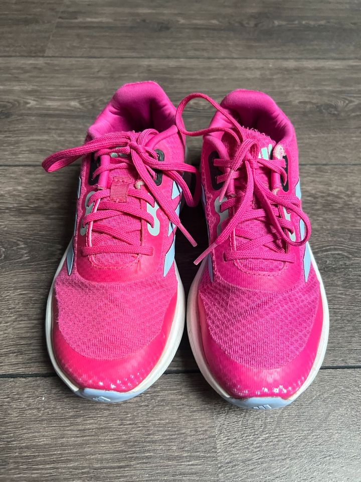 Adidas Laufschuh Cloudfoam Lace, pink Größe 34 in Erfurt