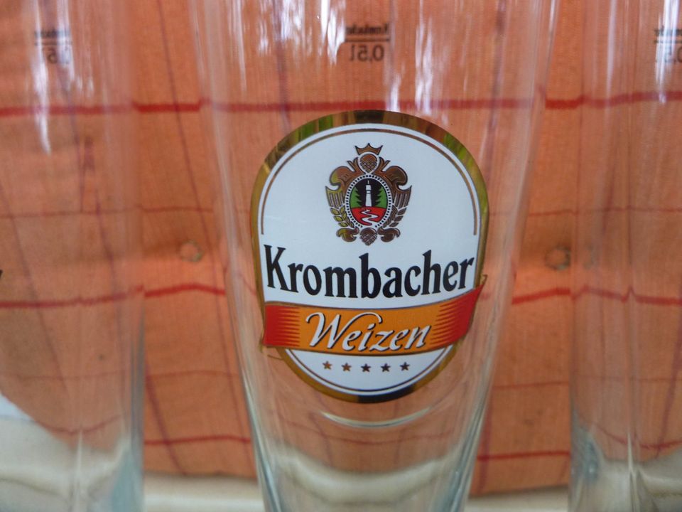 KROMBACHER Weizen Bier Glas in Solingen