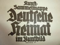 Deutsche Heimat im Buntbild Serie F Sammelalbum Bayern - Coburg Vorschau