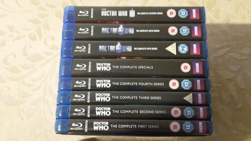 Doctor Who The Complete Series 1-7 Bluray Box Set Englisch in Burkhardtsdorf