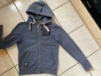 SUPERDRY - Jacke - Sweatshirtjacke mit Kapuze - mittelblau - Gr.M Niedersachsen - Holzminden Vorschau