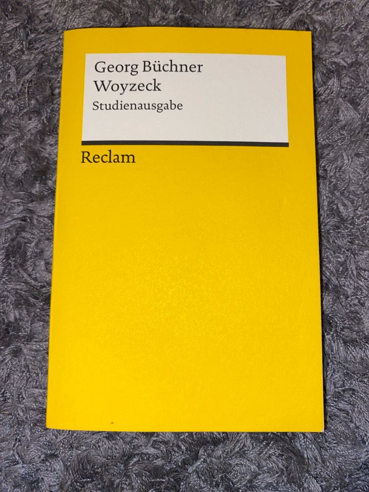 Georg Büchner, Woyzeck (Studienausgabe) in Neustadt am Rübenberge