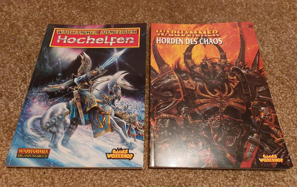 Games Workshop / Warhammer Fantasy Armeebücher 7. und 8. Edition in Neukirchen/Erzgeb