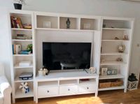 Ikea Hemnes Wohnwand Massivholz weiß TV-Bank Regal Bayern - Langenzenn Vorschau