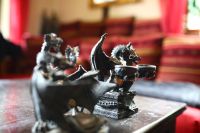2 Drachen Deko Gothic Dark Dragon Metal Statue zusammen 12€ Niedersachsen - Oldenburg Vorschau