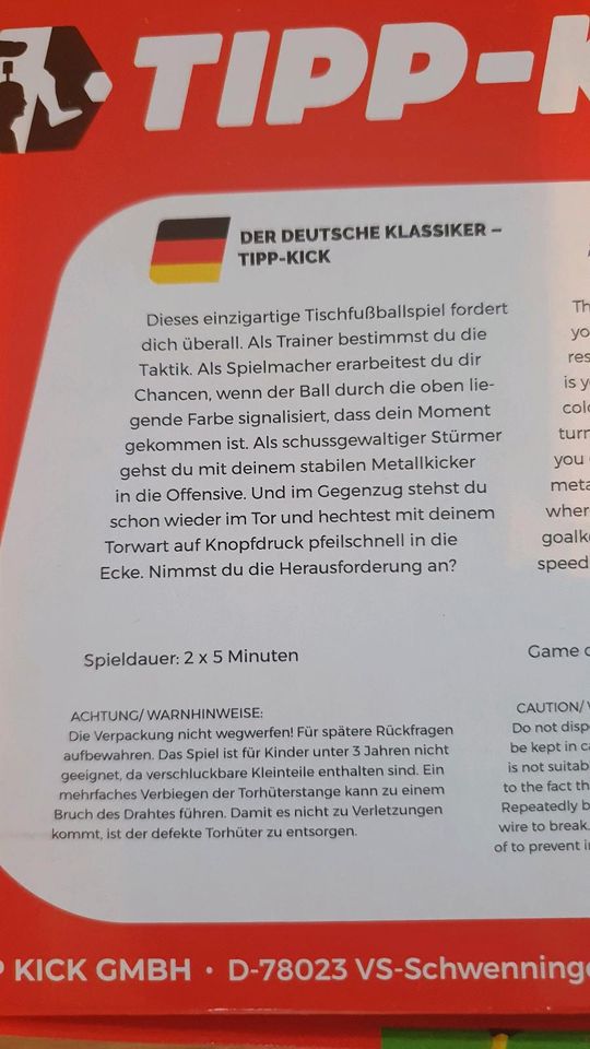 *NEU* Tipp-Kick Classic Spiel in Itzehoe