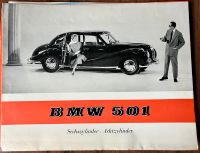 Original Prospekt Broschüre BMW 501 Barockengel 6/8 Zylinder 1955 Baden-Württemberg - St. Leon-Rot Vorschau