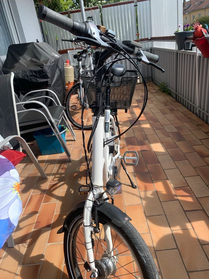 Ebike Flyer I:sy weiß 20 Zoll kaum gefahren in Heilbronn