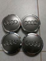 4x Audi Grau Nabendeckel Felgendeckel Nabenkappen  Audi Felgendec Hessen - Rotenburg Vorschau