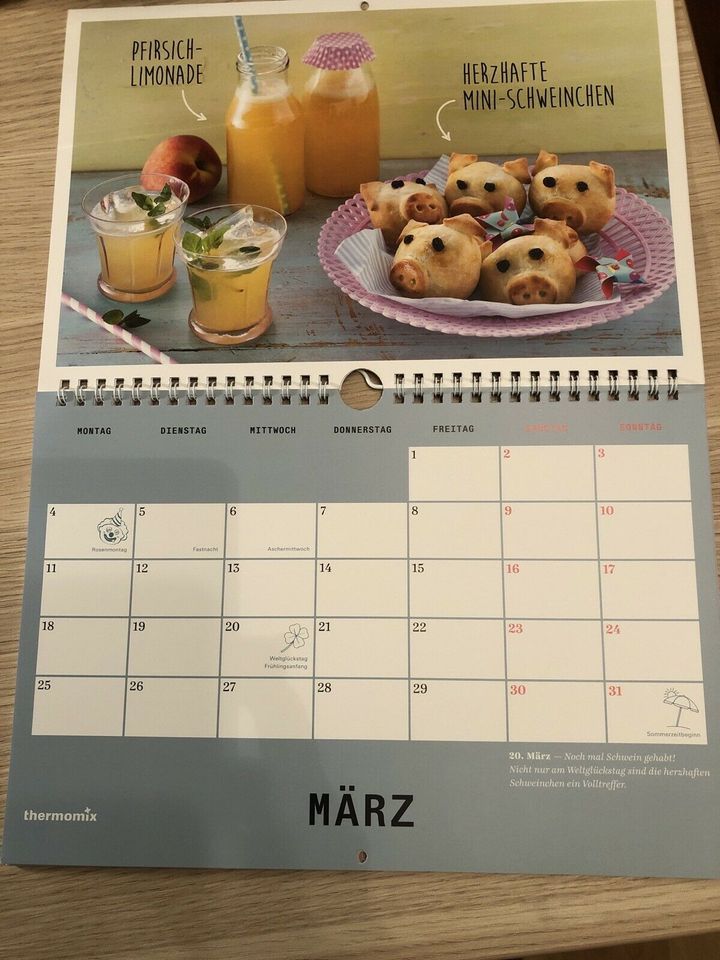 Thermomix Kalender 2019 mit Rezeptheft TM5 NEU selten in Windeck