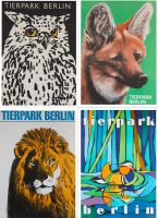 Original Tierpark Poster Berlin | Vintage | Retro | Plakat | DDR Berlin - Treptow Vorschau