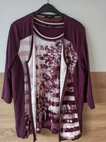 Twinset Bonita Gr. XL lila bunt Steine T-Shirt Jacke TOP Niedersachsen - Bad Pyrmont Vorschau