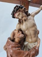 Rarität - Heiliger Franziskus von Assisi mit Kruzifix Saarland - Heusweiler Vorschau