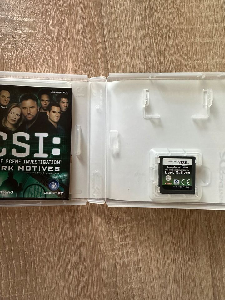 Nintendo DS Spiel „CSI Dark Motives“ in Hamburg