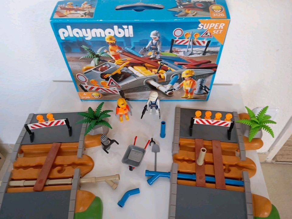 Playmobil Baustelle als komplett Set in Spelle