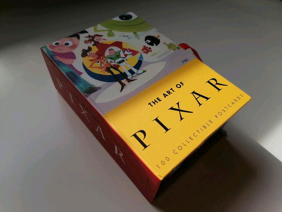 The Art of Pixar, 100 collectable postcards Postkarten, Disney in Kassel