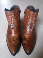 Stiefeletten Tamaris ❤ Braunes Leder ❤Cognac ,Gr. 39, NP 119 Euro Hessen - Bürstadt Vorschau