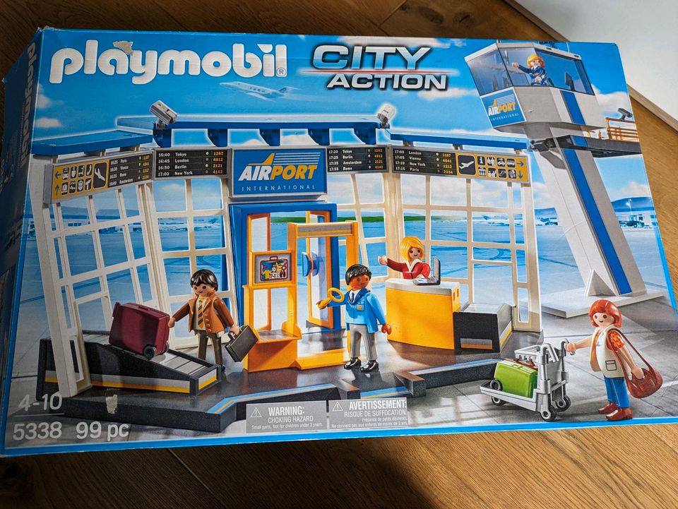 Playmobil 5338 City-Flughafen mit Tower in Dietfurt an der Altmühl