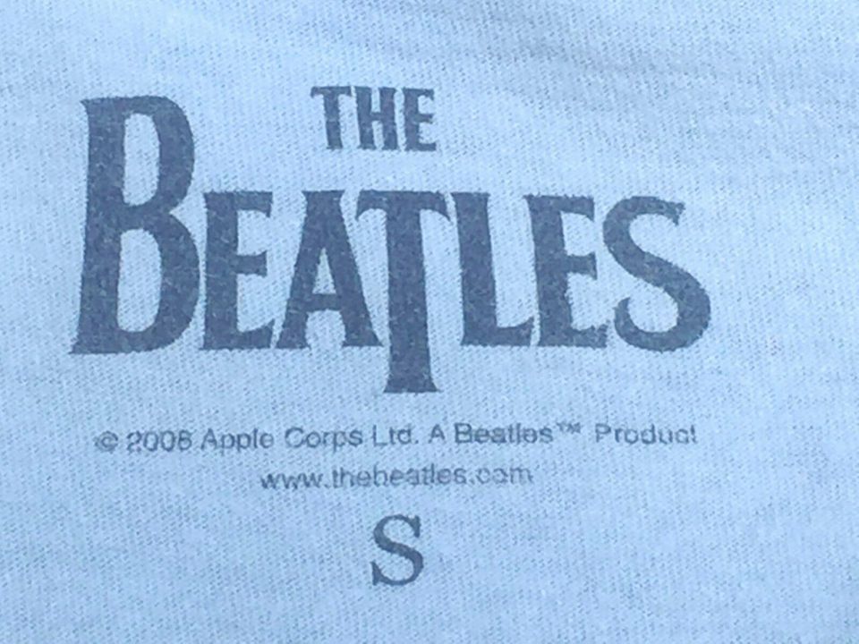 Tshirt Beatles Original Lizenz merchandise Apple 2008 Band Kult S in Rodalben