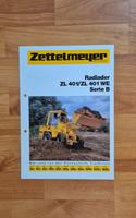 Prospekt Zettelmeyer Radlader ZL401 Bayern - Moorenweis Vorschau