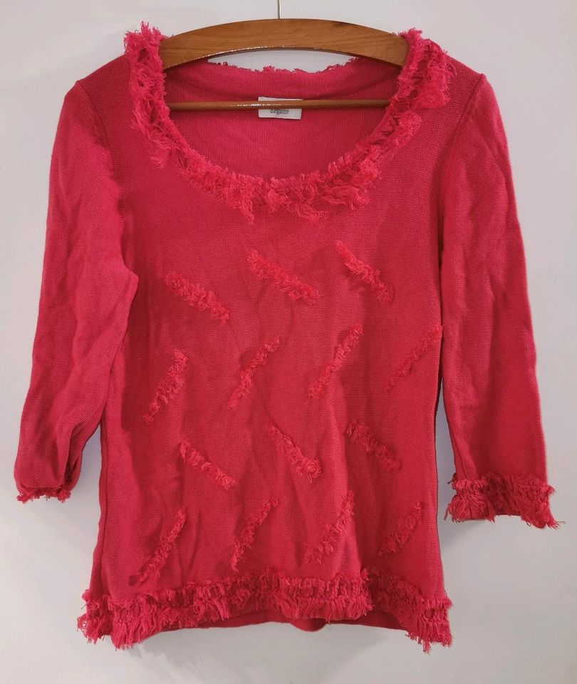 Elégance Pullover Pink gr. M 100% Baumwolle in Essen