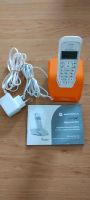 Schnurloses digitales Telefon Motorola, weiß orange Leipzig - Engelsdorf Vorschau
