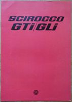 VW SCIROCCO (I) - GTI / GLI, Autoprospekt 1976, TOP ! Hessen - Wetzlar Vorschau