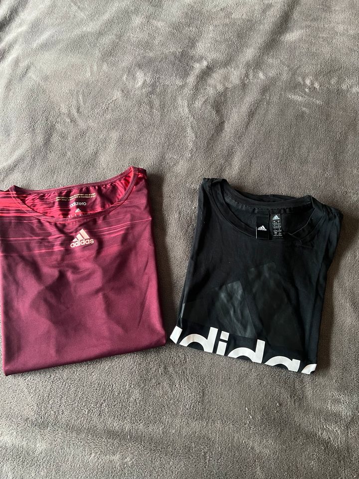 Adidas 2 x Sport Shirt T-Shirt in M bzw M- L 38 40 in St. Wendel