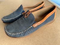 Gabor Mokassins Gr. 6 blau/ braun Hessen - Butzbach Vorschau
