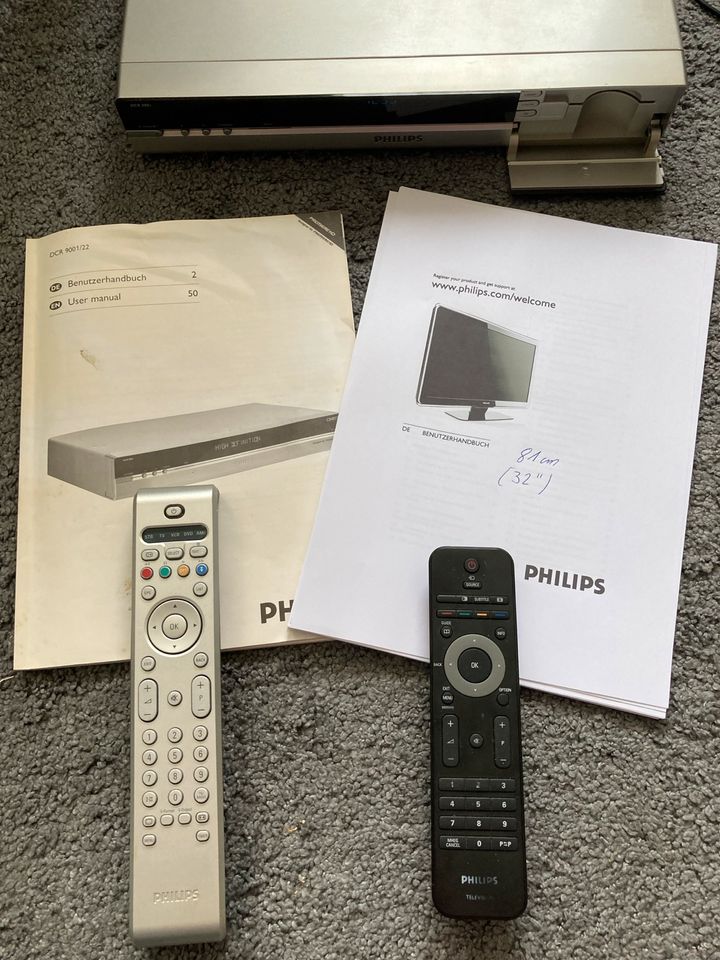 Philips TV und Receiver Bitte Lesen in Hamburg