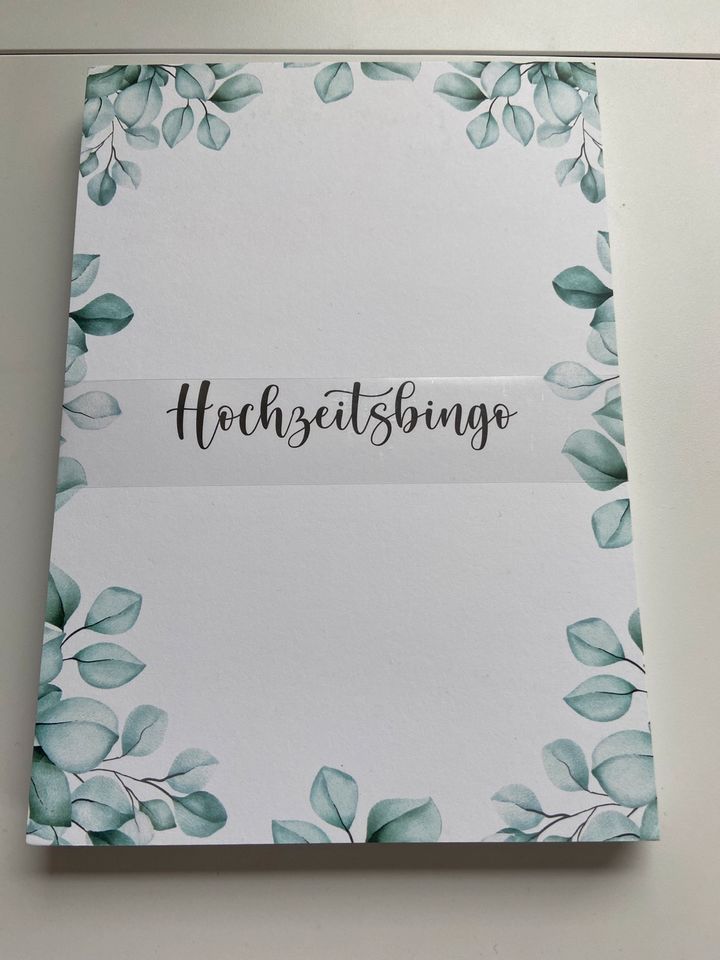 Neu Hochzeitsbingo Bingo Spiel Hochzeit Ehe Heirat in Waren (Müritz)