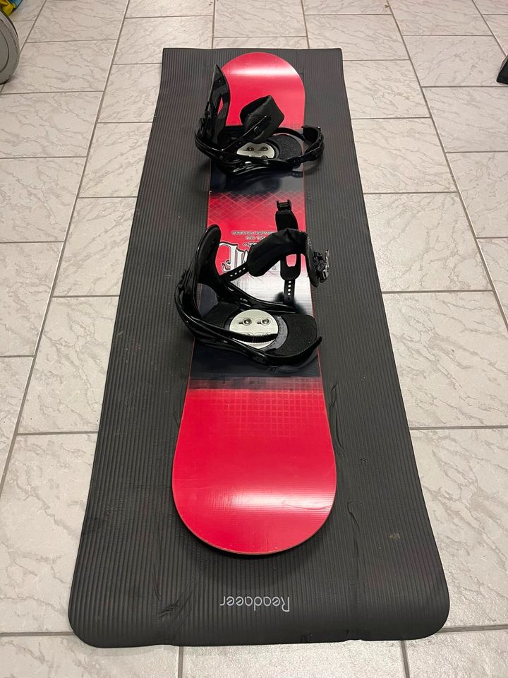 ROME SDS Garage Rocker 154 Snowboard mit Bindung FLUX PR15 in Oberzent